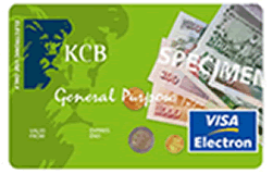 KCB Visa General Purpose Card for Paypal activation and Online Payments