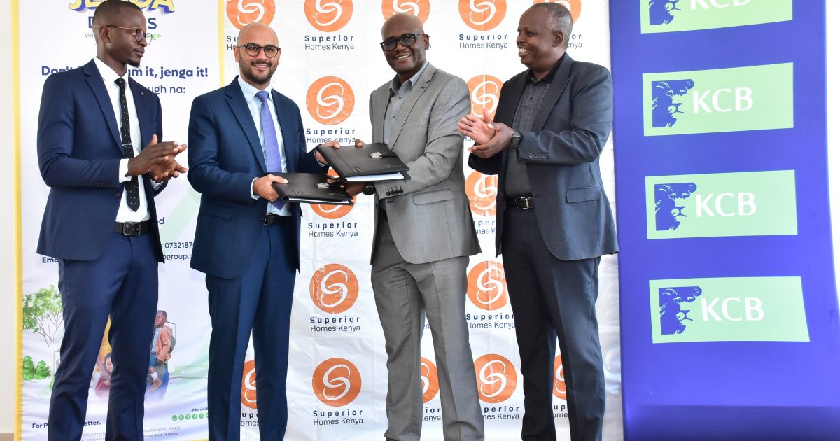 Superior Homes Kenya Partners with KCB Bank to Unlock Flexible Mortgage Financing